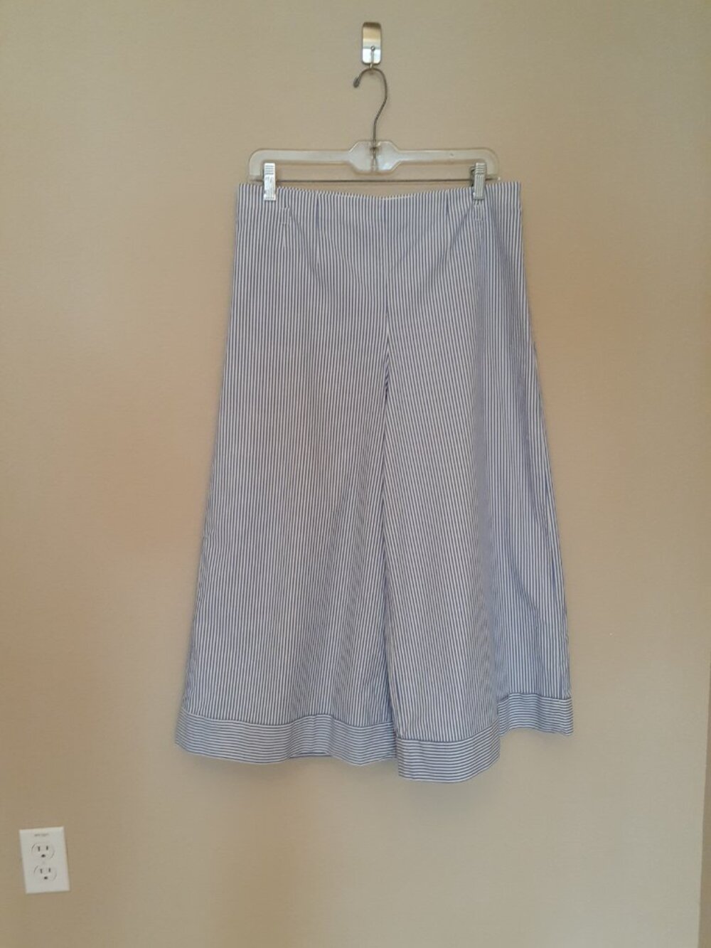 J. Crew Wide Leg Lined Cropped Pants - Picture 8 of 15